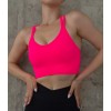 Бесшовный топ в рубчик Top Ribbet model 05 (Beetroot purple)